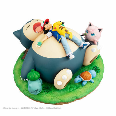 MEGAHOUSE G.E.M. SERIES POCKET MONSTER A NAP WITH snorlax