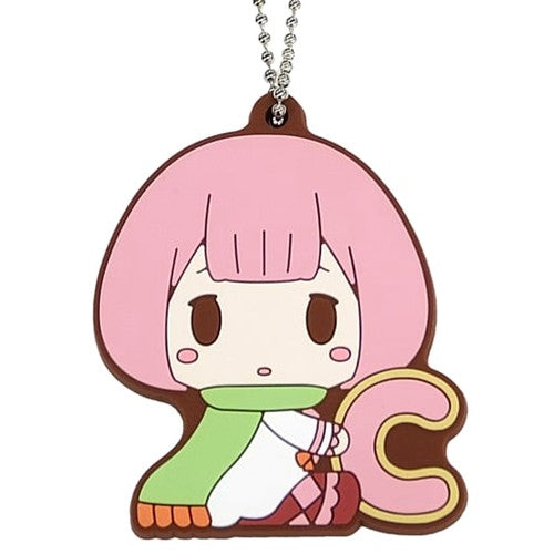 Bandai Ichiban Kuji Re:Zero Starting Life In Another World Chokonokko F Prize Rubber Keychain Carmilla