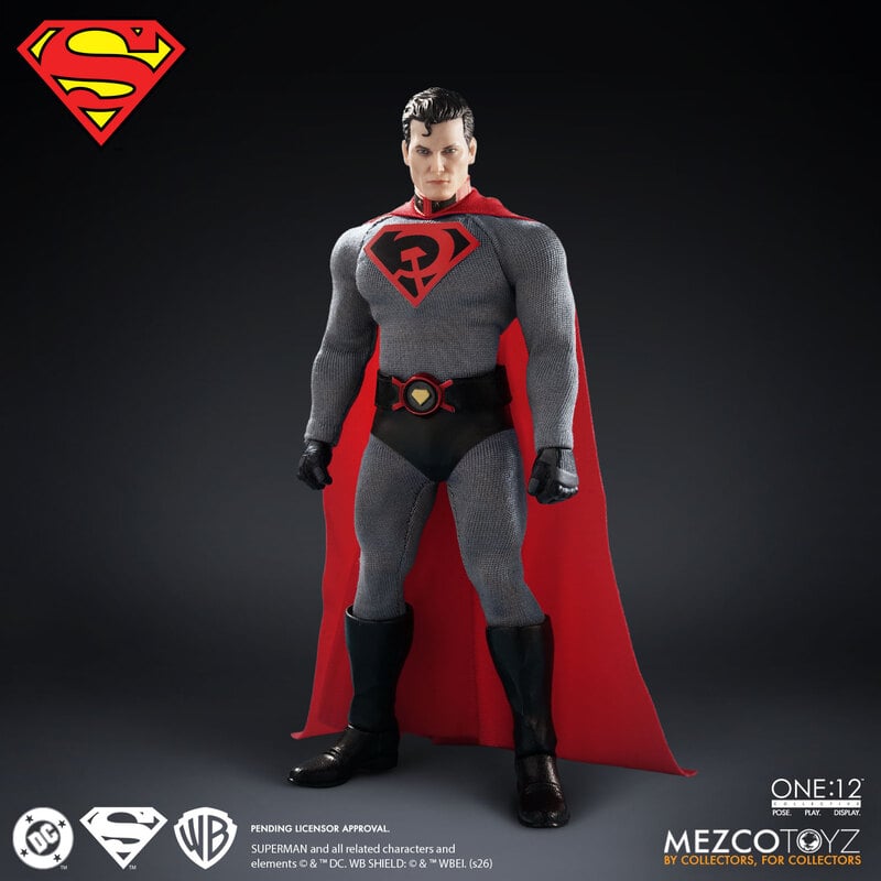 Mezco Toyz Superman Red Son Edition