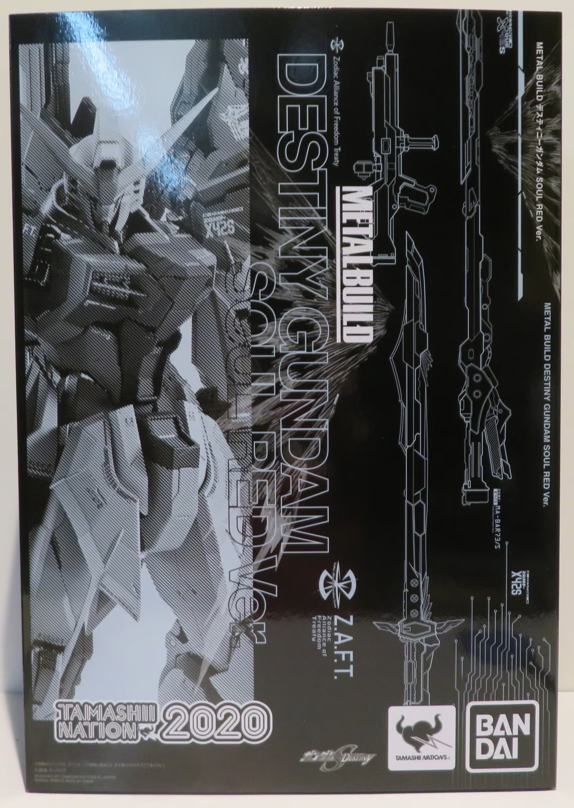 (NN) Bandai METAL BUILD Mobile Suit Gundam Seed DESTINY Destiny Gundam SOUL RED ver