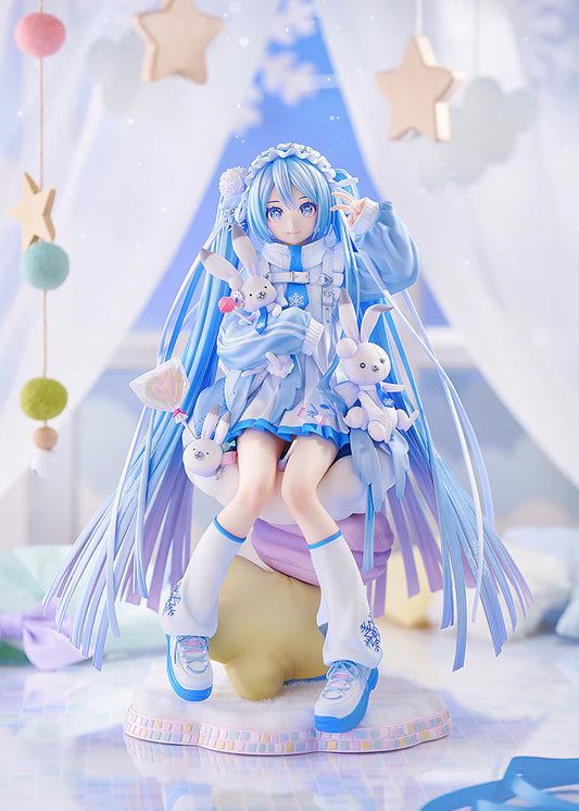 BONUS Good Smile Company Character Vocal Series 01 Hatsune Miku Snow Miku: Yukiiro Pop Ver. 1/7 Complete Figure