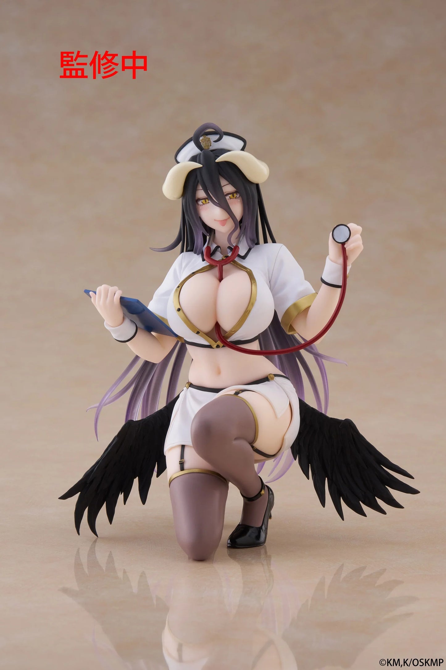 Taito Overlord Desktop Cute Figure Albedo Nurse ver.