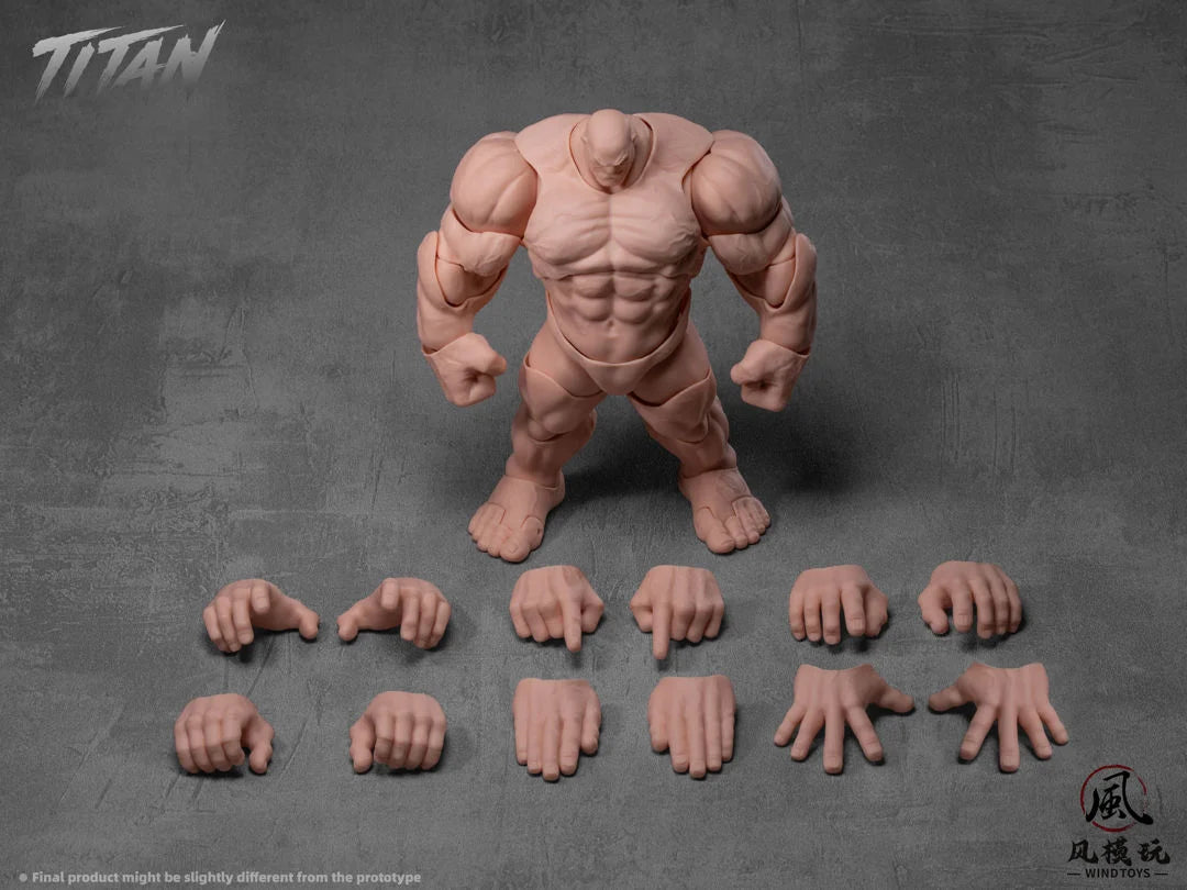 Wind Toys Titan 1/12 Scale Action Figure (Ver. A)/ (Ver. B)/ (Ver.C)/ (Ver. D)