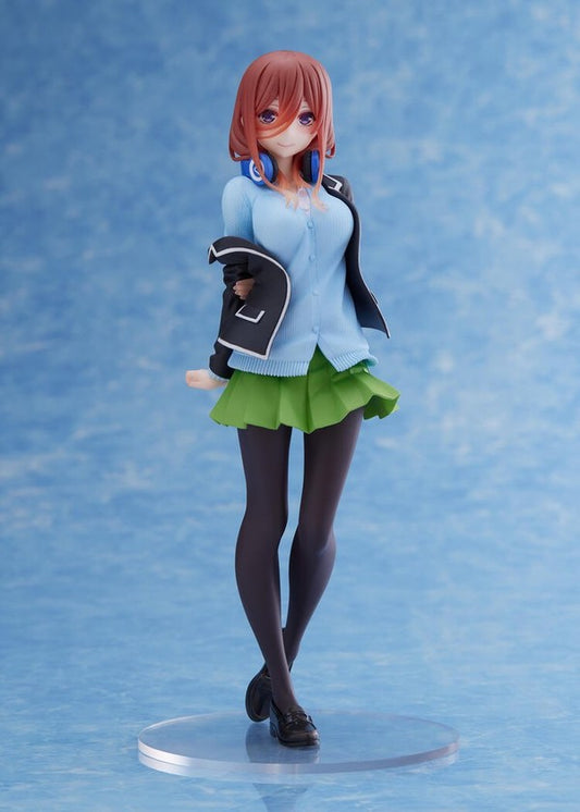 SP Taito Coreful Figure The Quintessential Quintuplets Miku Nakano Uniform Renewal Short Hair ver