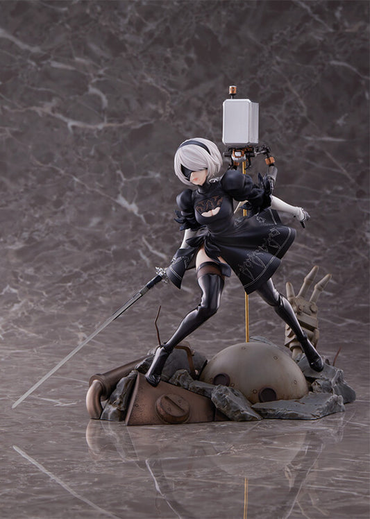 Aniplex NieR:Automata Ver1.1a: Pod 042 - YoRHa No. 2 Type B 1/7 - Deluxe Edition