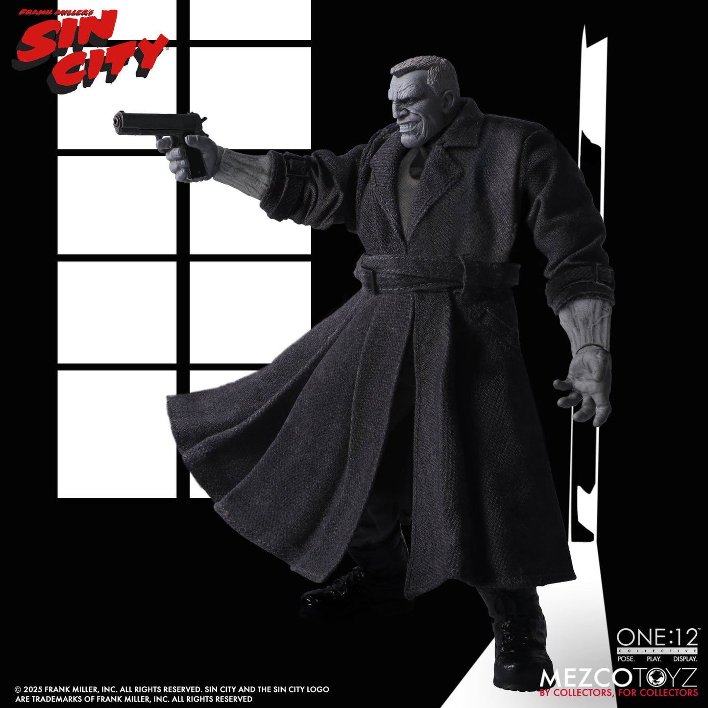 Mezco Toyz Sin City: Marv 1/12 Scale Action Figure
