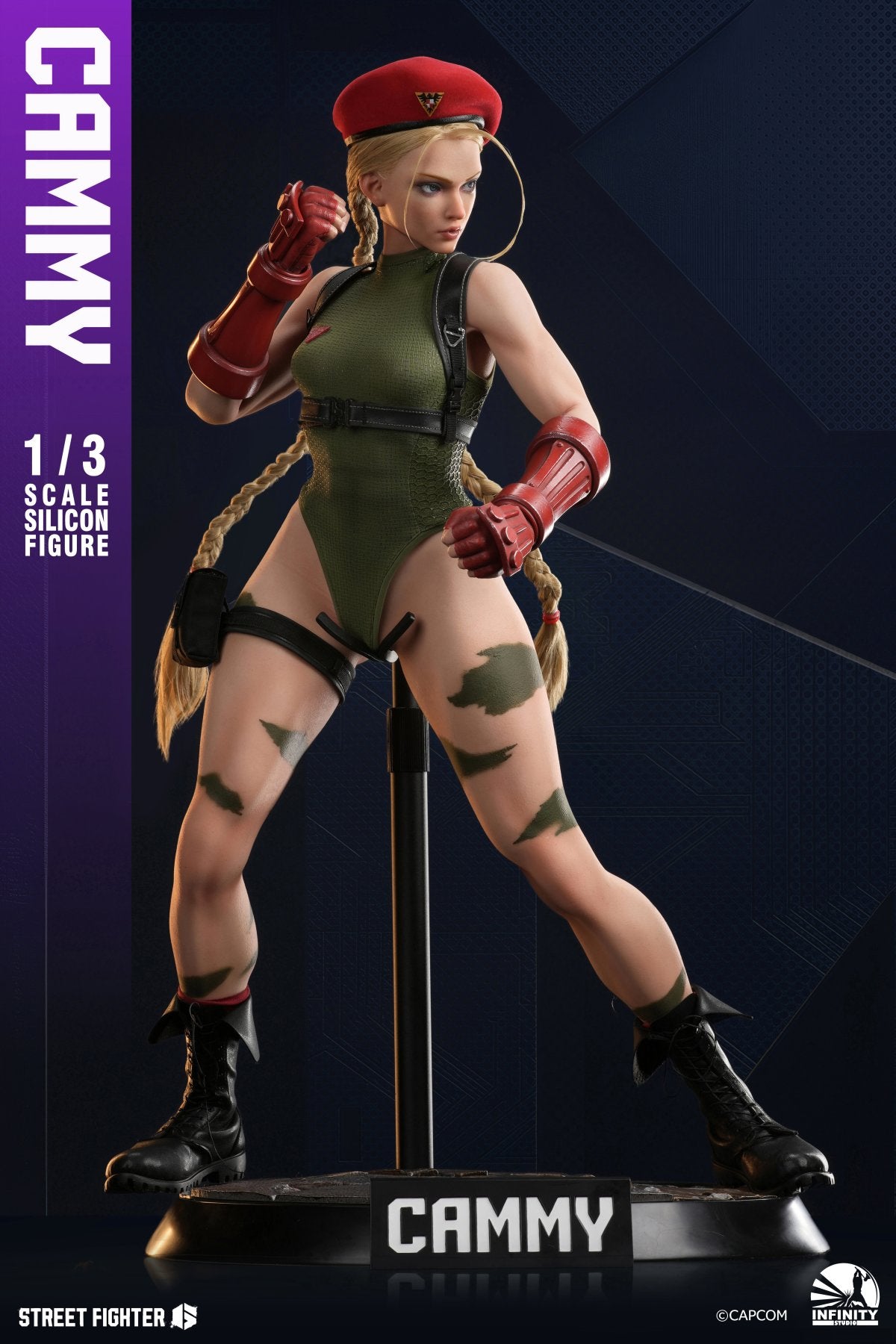 Infinity Studio STREET FIGHTER VI Cammy 1/3 Scale Silicone Action Figure&nbsp;