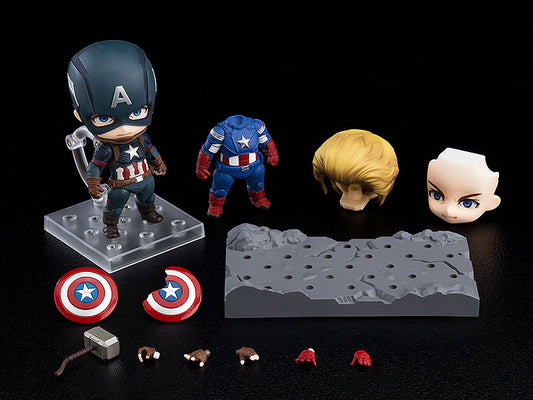 Good Smile Company Avengers: Endgame [1218-DX] Nendoroid Captain America: Endgame Edition DX Ver. (Re-run)