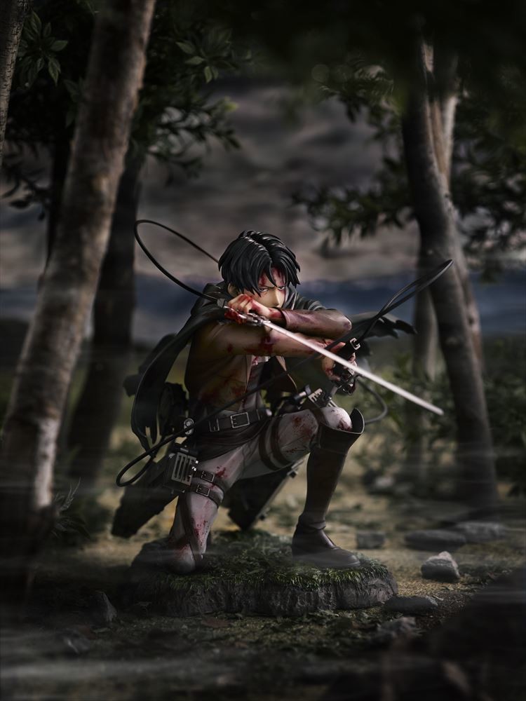 SP Kotobukiya ARTFX J Attack on Titan Levi Fortitude ver 1/7 scale figure