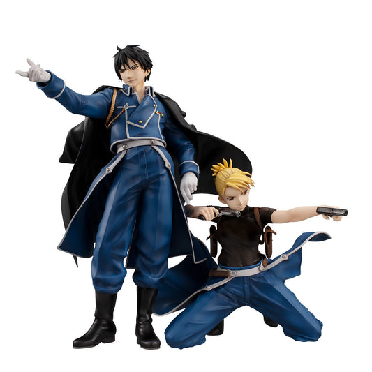 SP MEGAHOUSE PRECIOUS G.E.M. SERIES FULLMETAL ALCHEMIST ROY MUSTANG AND RIZA HAWKEYE