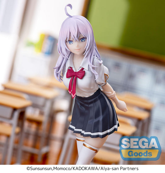 Sega Luminasta - Aria next door who sometimes whispers in Russian Aria Summer School Uniform