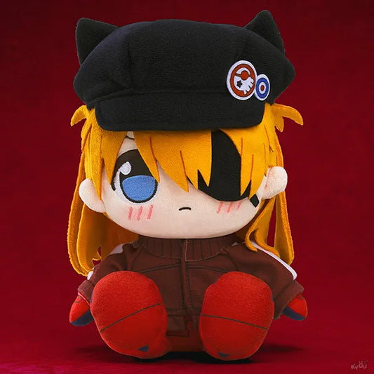 Kuripan Plush Rebuild of Evangelion Asuka Langley Shikinami (Jersey & Casquette Cap)