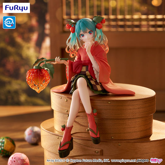{Back Order] Furyu Hatsune Miku Noodle Stopper Figure Flower Fairy Winter Cherry