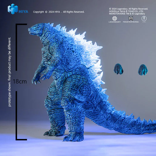 Hiya Toys Godzilla x Kong: The New Empire Exquisite Basic Action Figure Energized Godzilla
