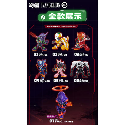 SOSKILL x Neon Genesis Evangelion Blind Box Series (Set of 6)
