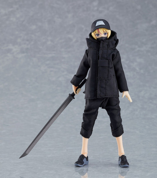 SP figma 524 Female Body (Yuki) with Techwear Outfit