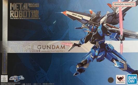 BANDAI METAL ROBOT Mobile Suit Gundam Seed Justice Gundam (Real Type Color)