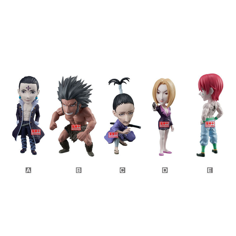 HUNTER x HUNTER WCF World Collectable Figure The Phantom Troupe - Chrollo, Hisoka, Uvojin, Nobunaga, Pakunoda