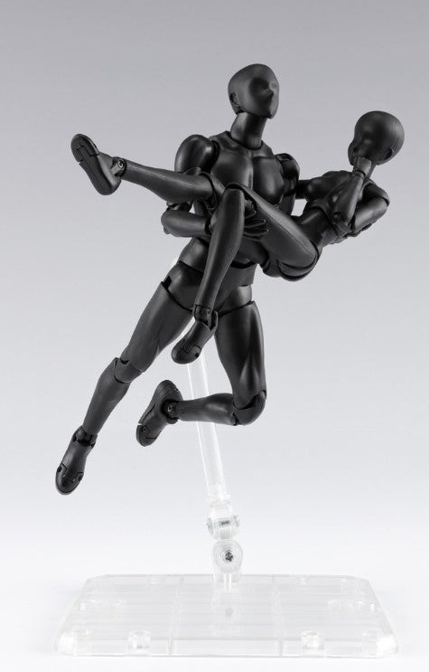 Bandai SHFiguarts Body Chan & Body Kun DX Set 2 Solid Black Color Ver Set of 2