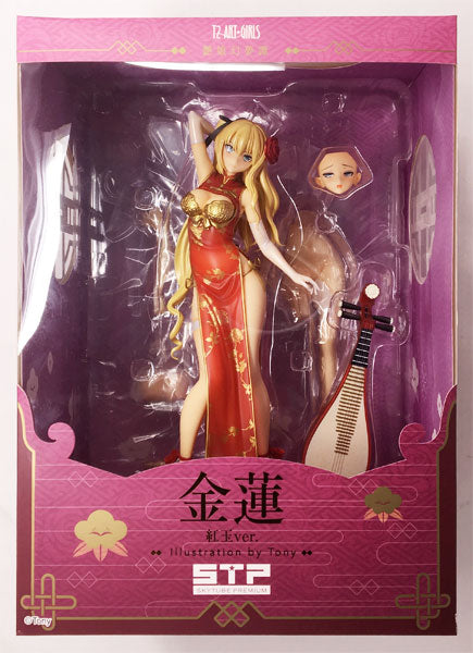 (NN) SkyTube T2 Art Girls Enjou Genmu Tan Jin-Lian Jin-Lian Ruby Ver. 1/6 Complete Figure (Wonder Festival 2018 [Summer]