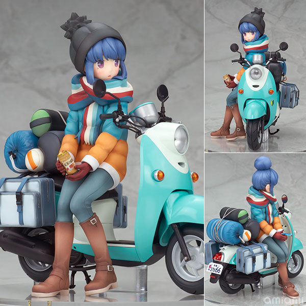 Alter Yuru Camp Rin Shima with Scooter 1/10 Complete Figure