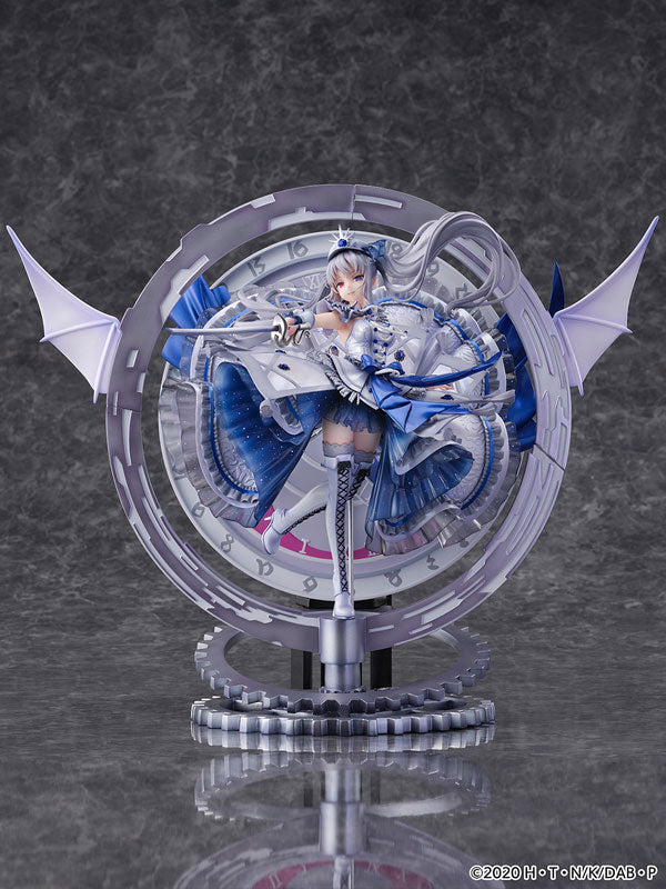 eStream "Date A Bullet" White Queen -Royal Blue Sapphire Dress Ver.- 1/7 Complete Figure