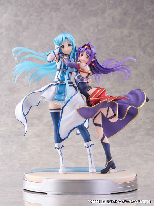 SHIBUYA SCRAMBLE FIGURE "Sword Art Online" Asuna & Yuuki Ending Ver. 1/7 Complete Figure