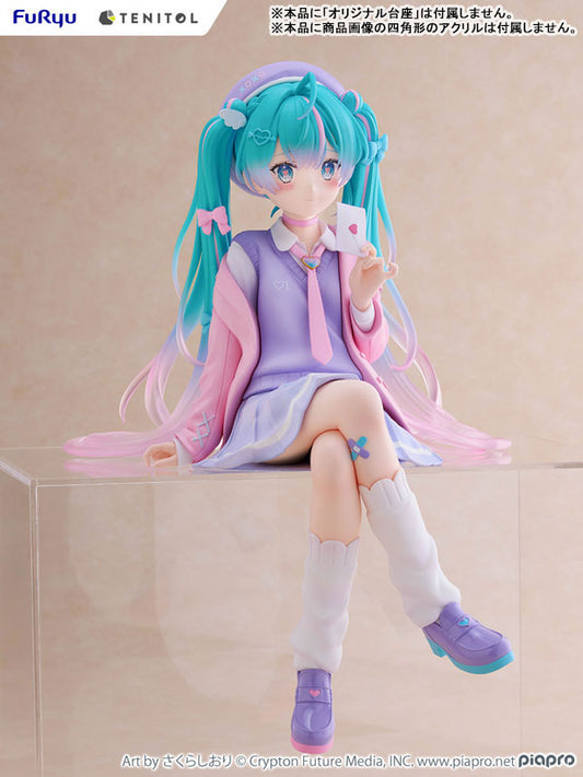 Furyu TENITOL Hatsune Miku BIG Noodle Stopper Figure -Love Blazer-