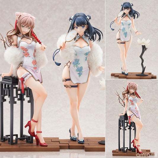 APEX GRIDMAN UNIVERSE Rikka Takarada & Yume Minami Set Chinese Dress Ver. 1/7 Complete Figure