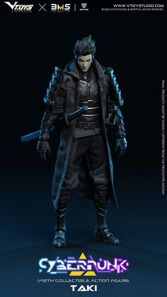 VTOYS x BMS Cyberpunk Samurai Taki (WF Edition) 1/12 Action Figure