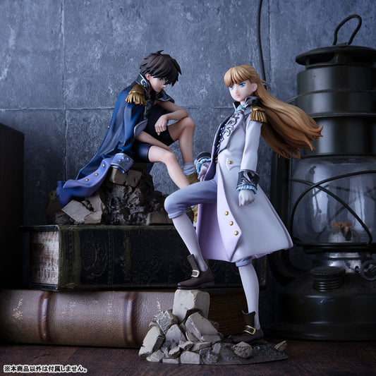 Megahouse Alpha Omega Mobile Suit Gundam Wing Heero Yuy & Relena Peacecraft Set 30th Anniversary Repaint Resale