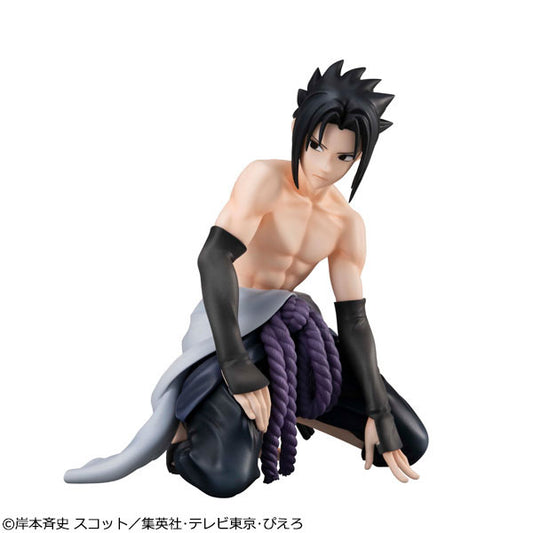 MegaHouse G.E.M. Series NARUTO Shippuden Palm Size Sasuke Complete Figure