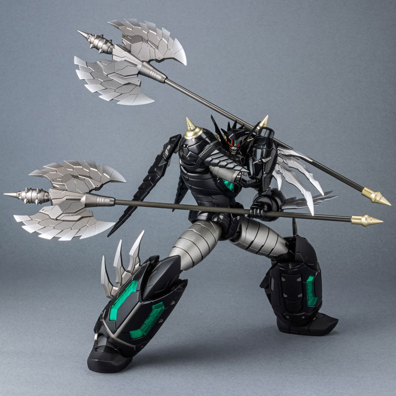 Sentinel RIOBOT Dynamic Work Shin Getter Dragon Black VER. Posable Figure