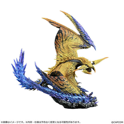 Capcom Figure Builder Creator's Model Monster Hunter Wilds Shining Thunder Wyvern Rey Dau Complete Figure
