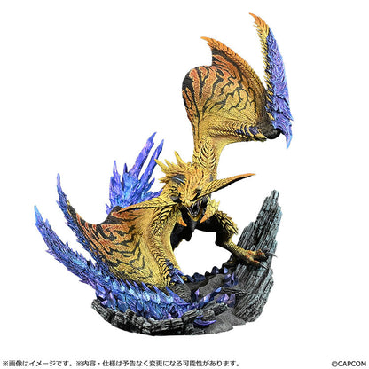 Capcom Figure Builder Creator's Model Monster Hunter Wilds Shining Thunder Wyvern Rey Dau Complete Figure