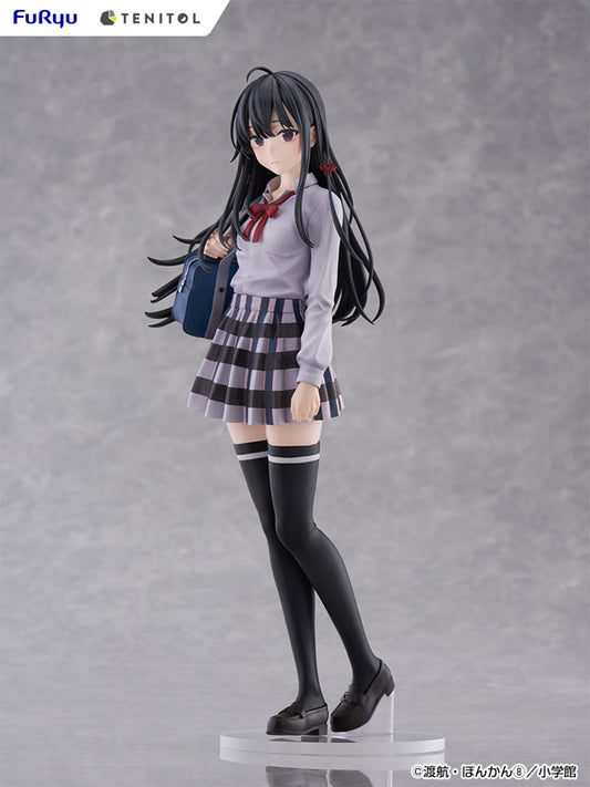 Furyu TENITOL TALL My Teen Romantic Comedy SNAFU Yukino Yukinoshita Complete Figure
