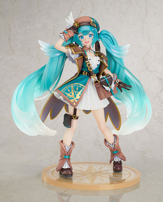 BONUS GSC Character Vocal Series 01 Hatsune Miku: 100th Adventure Ver. 1/7 Complete Figure