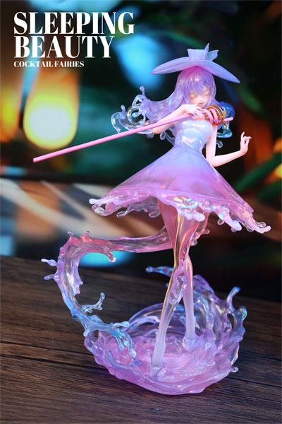 We ART DOING Cocktail Fairies Blue Margarita / Fairy Pink Lady Complete Figure