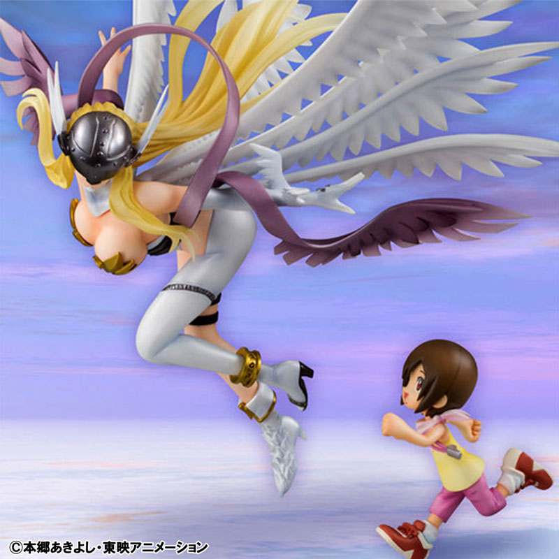 Meahouse G.E.M. Series Digimon Adventure Angewomon & Hikari Yagami Complete Figure