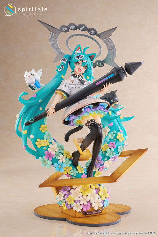 Spiritale Hatsune Miku x Naoki Saito "My Figure Making!" -The Painter ver.- 1/7 Scale Figure