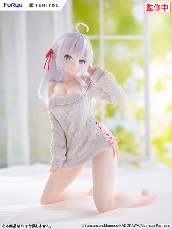 Furyu TENITOL BIG Noodle Stopper Figure Alya Sometimes Hides Her Feelings in Russian Alya Knitwear ver. Complete Figure
