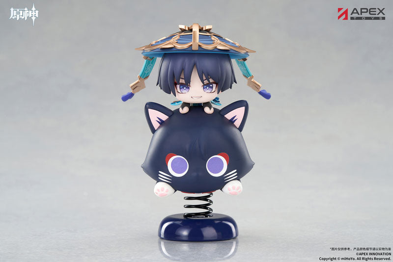 APEX TOYS Genshin Impact Wanderer Chibi Chara Yurayura Stand