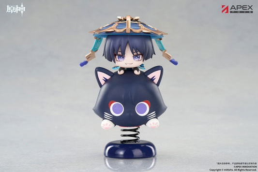 APEX TOYS Genshin Impact Wanderer Chibi Chara Yurayura Stand