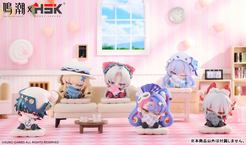 Hobby sakura [Bonus] Wuthering Waves Nemunemu Series Chibi Figure Complete BOX