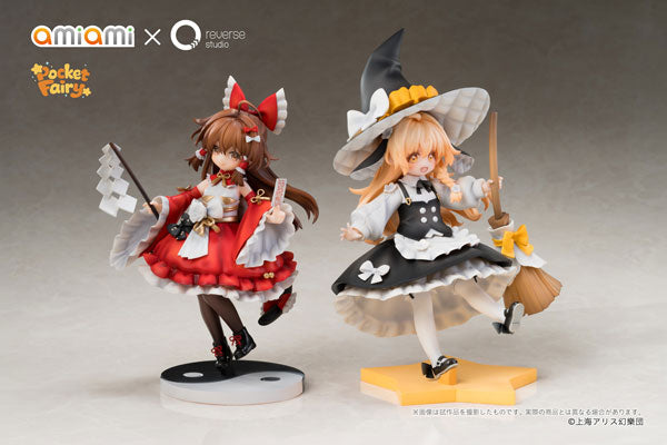 Reverse Studio [Bonus] Reverse Palm Spirit Touhou Project Reimu Hakurei & Marisa Kirisame Complete Figure