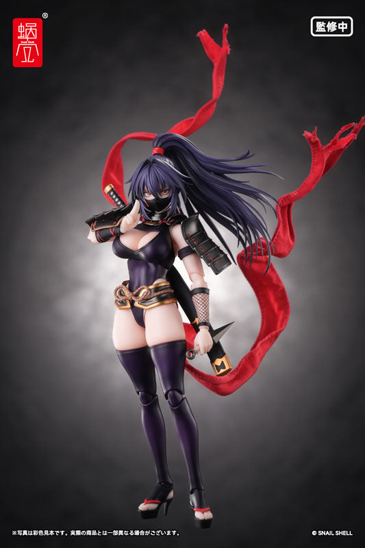 Snail Shell RPGEX-10 Kunoichi Reppuu 1/12 Complete Model Action Figure With Optional Parts