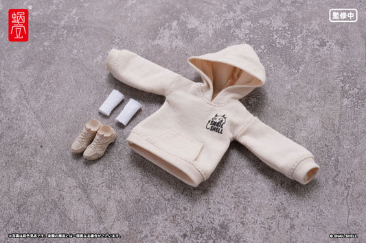 Snail Shell "Devil's Whisper" Series Print Hoodie Set (DOLL ACCESSORY) (Beige) / (Black)