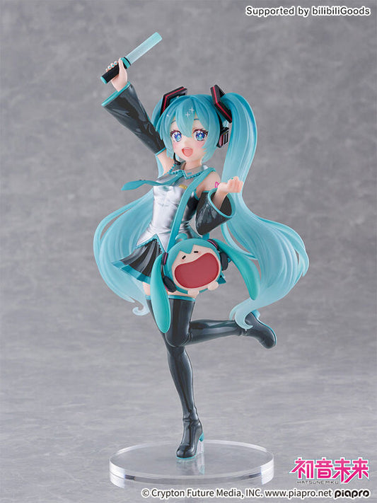 Furyu TENITOL Hatsune Miku UWA Fluffy Cute Smiling Bag "Character Vocal Series 01 Hatsune Miku"