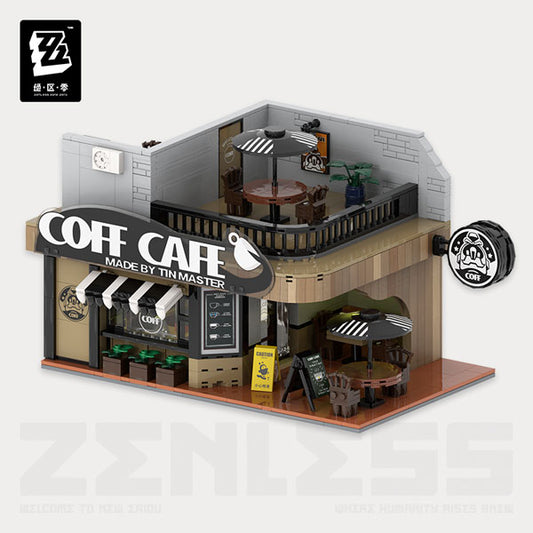 Zenless Zone Zero Coffe Cafe Sixth Street Series Assembly Building Blocks -