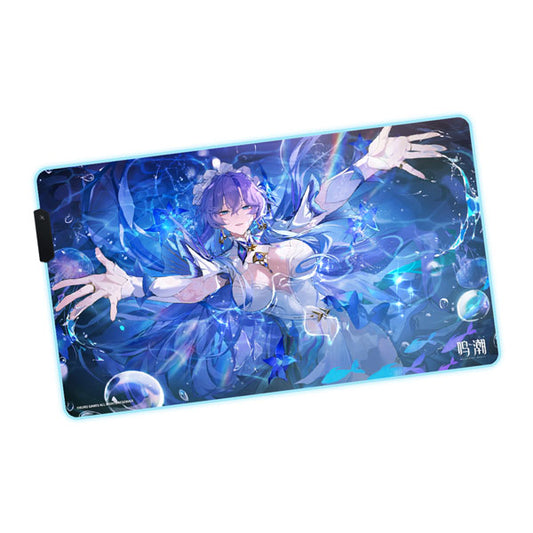 KURO GAMES Wuthering Waves Resonator Themed Cantarella RGB Glowing Mouse Pad